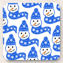 Snowman Christmas Coasters cork coasters
