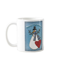 Snowman - Christmas Design mug