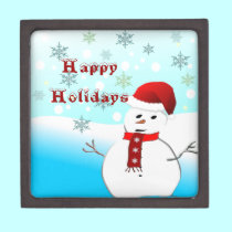 Snowman Christmas Gift Box premium gift boxes