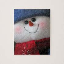 Snowman Christmas Jigsaw Puzzle