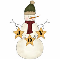 Snowman Christmas Ornament photo sculptures by SoCalTeeShirts Snowman Christmas Ornament photo sculptures