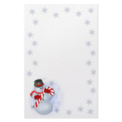 Snowman Christmas Stationery stationery