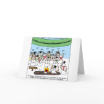 Snowman Convention Funny Christmas Gifts & Tees cards