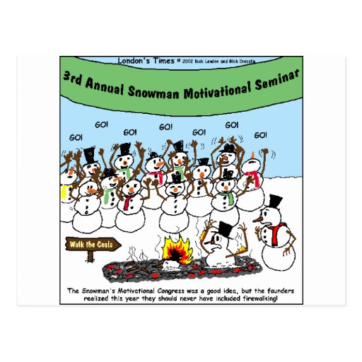 snowman convention funny christmas gifts tees post card snowman convention funny christmas gifts tees post card
