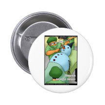 Snowman Cosmetic Surgery Funny Gifts Tees Cards Pinback Buttons