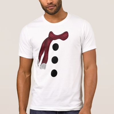 Snowman Costume T Shirts