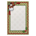 Snowman Country Christmas stationery by Spice Snowman Country Christmas stationery