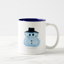Snowman Critter Coffee Mug