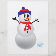 Snowman Custom Flyer