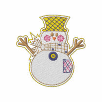 Snowman embroidered shirts