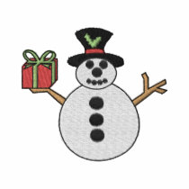 Snowman embroidered shirts
