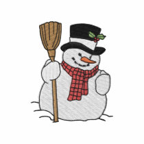 Snowman embroidered shirts