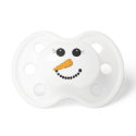 Snowman Face Pacifiers