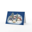 Snowman Family cards