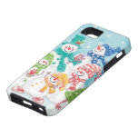 Snowman Family in the Snow Ready for Christmas iPhone 5 Covers