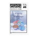 Snowman Family postage