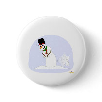 Snowman Farting buttons by holidayhearth Snowman Farting buttons