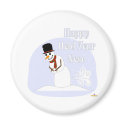 Snowman Farting Happy Hold Your Nose Blue magnets by holidayhearth Snowman Farting Happy Hold Your Nose Blue magnets