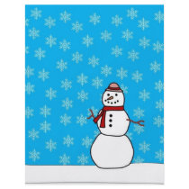 Snowman flyers