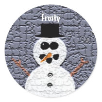 snowman, Frosty stickers