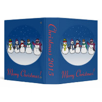 Snowman Fun binders