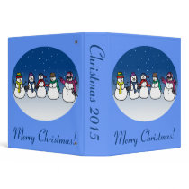 Snowman Fun binders