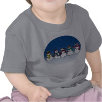 Snowman Fun t-shirts