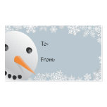 Snowman Gift Tags