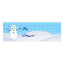Snowman Gift Tags