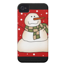 Snowman Gifts iPhone 4 Cases