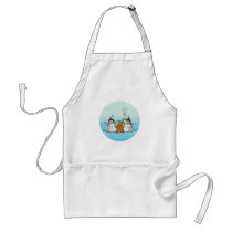 SNOWMAN & GINGERBREAD MAN by SHARON SHARPE aprons by sharonsharpe SNOWMAN & GINGERBREAD MAN by SHARON SHARPE aprons