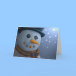 Snowman Greeting Card