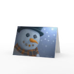 Snowman Greeting Card