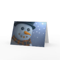 Snowman Greeting Card