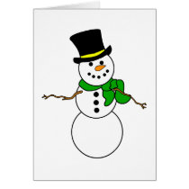 Snowman cards