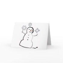 Snowman Greeting Cards
