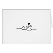Snowman cards