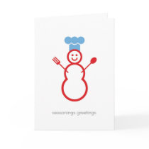 Snowman, Happy Holiday card by kraftfoods Snowman, Happy Holiday card