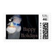 Snowman Happy Holidays Postage