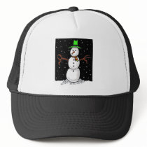 Snowman Mesh Hat