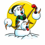 snowman heads copy cut outs