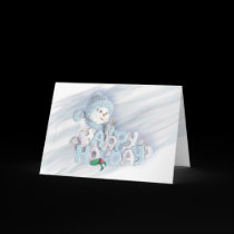 Snowman Holiday cards by Rockangel1 Snowman Holiday cards