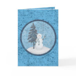 Snowman Holiday Card