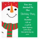 Snowman Holiday Invitation For Many Occasions!