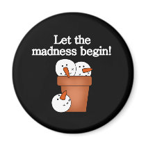 Snowman Holiday Madness magnets by christmasshop Snowman Holiday Madness magnets