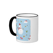 Snowman Holiday mugs