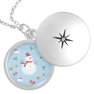 Snowman Holiday Necklaces