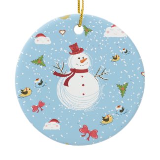 Snowman Holiday ornament