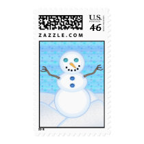 Snowman Holiday Stamps