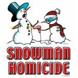 snowman homicide 2 photo cutouts